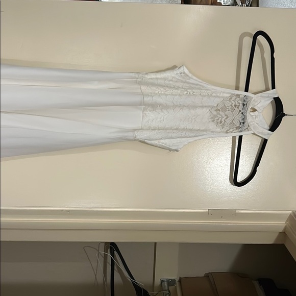 SHEIN Other - White Lace Halter Dress